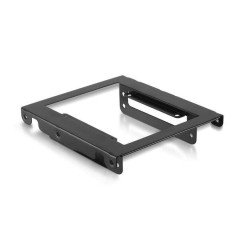 Aisens Adaptador Metalico 3.5" para 2xDisco Duro 2.5" o SSD en un PC - Color Negro